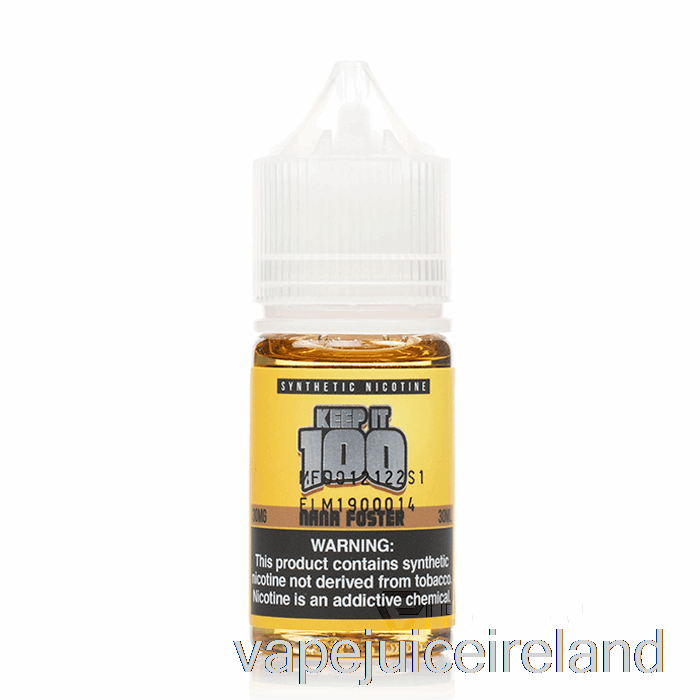 Vape Pod Kits Nana Foster Salts - Keep It 100 - 30mL 30mg